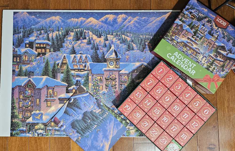 Merry Christmas Advent Calendar - Dingmingtoys Co. Ltd. puzzle collectible - Main Image 4