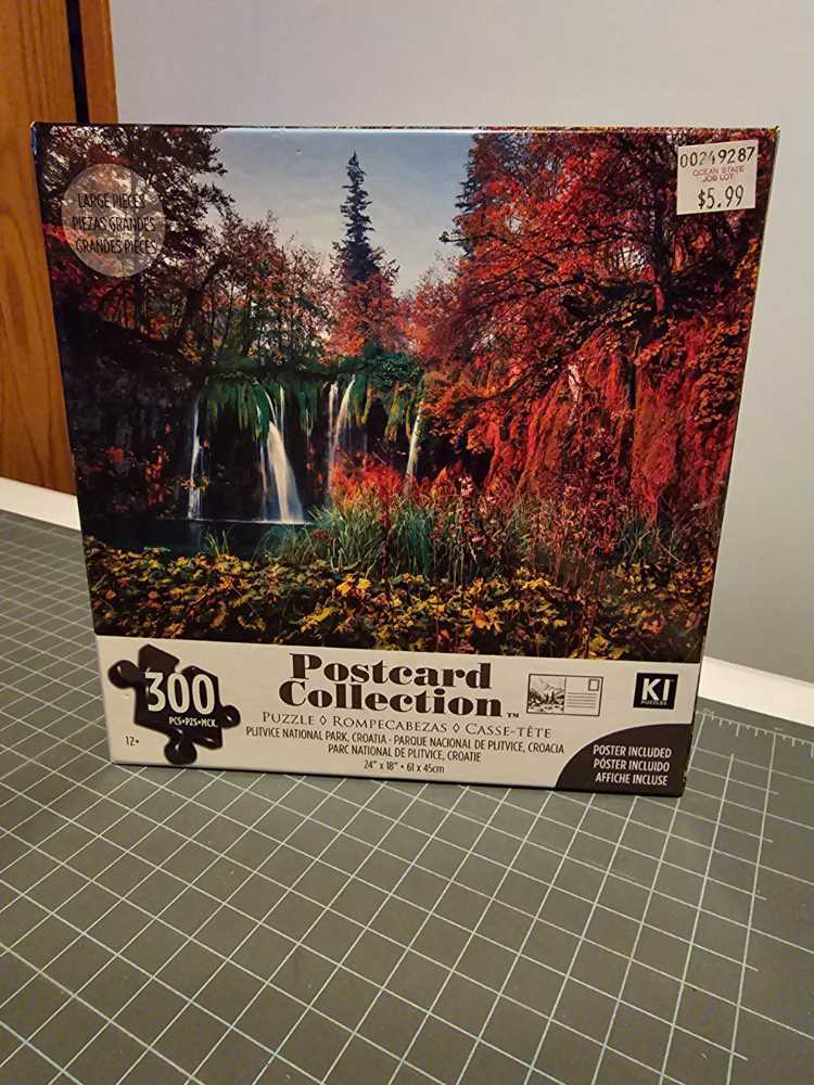 New Sealed 500 Piece Kaleidoscope Coloring Jigsaw Puzzle: Through The Fields Horse