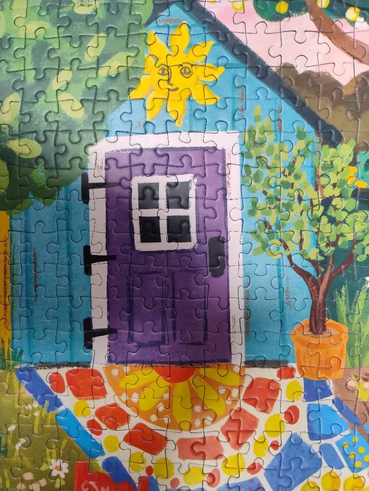 Garden Mosaic - Magnolia Puzzles puzzle collectible - Main Image 3