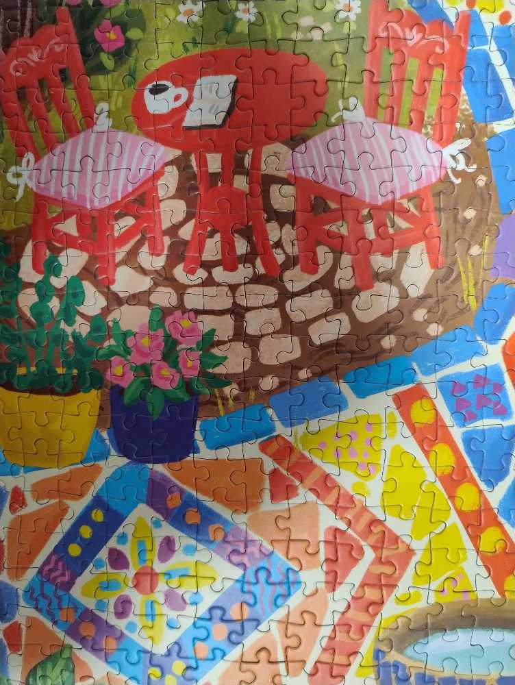 Garden Mosaic - Magnolia Puzzles puzzle collectible - Main Image 4