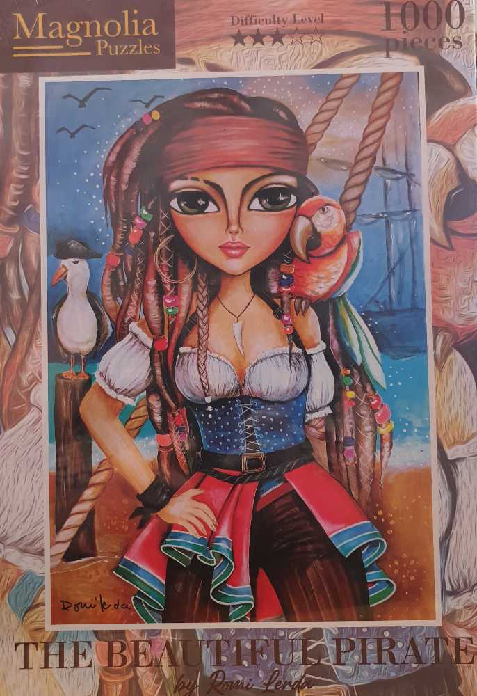 The Beautiful Pirate - Magnolia Puzzles puzzle collectible - Main Image 1