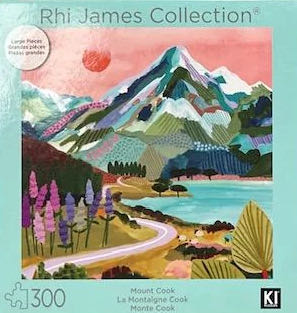 Mount Cook - KI Puzzles puzzle collectible [Barcode 773392504219] - Main Image 2