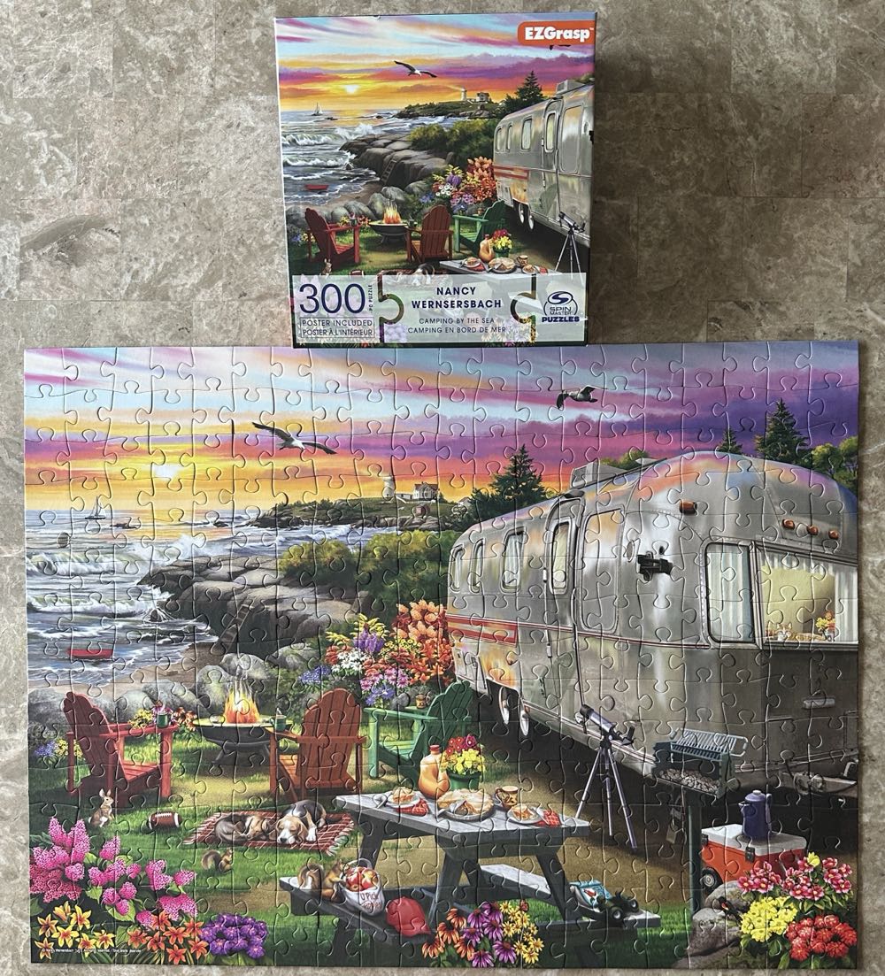 Camping By The Sea - Spin Master puzzle collectible [Barcode 778988438152] - Main Image 2