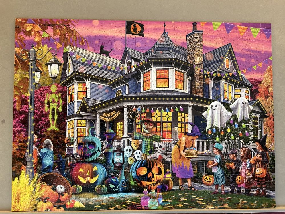 All Hallows’ Eve - Vermont Christmas Company puzzle collectible [Barcode 819273024541] - Main Image 2