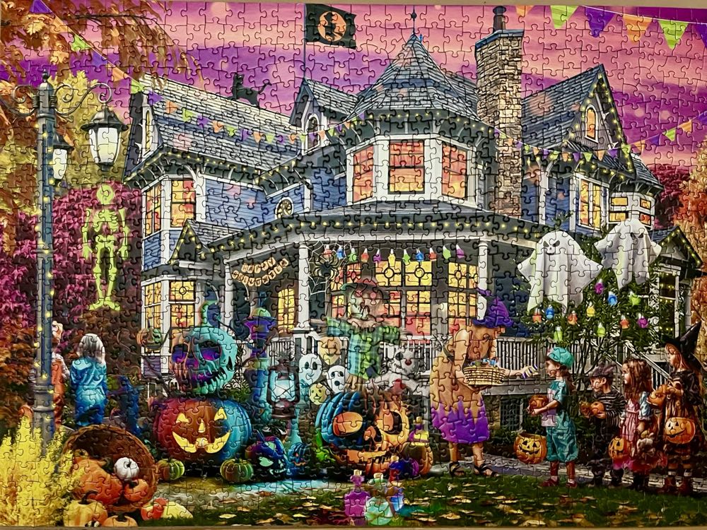 All Hallows’ Eve - Vermont Christmas Company puzzle collectible [Barcode 819273024541] - Main Image 3
