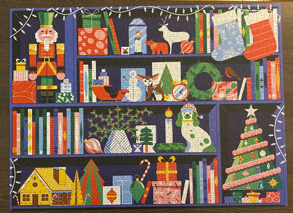 Deck The Shelves - Galison puzzle collectible [Barcode 9780735376540] - Main Image 2