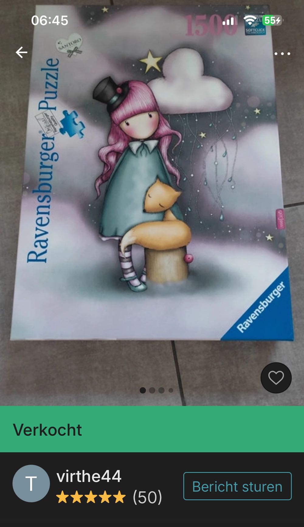 The Dreamer - Ravensburger puzzle collectible [Barcode 4005556162123] - Main Image 4