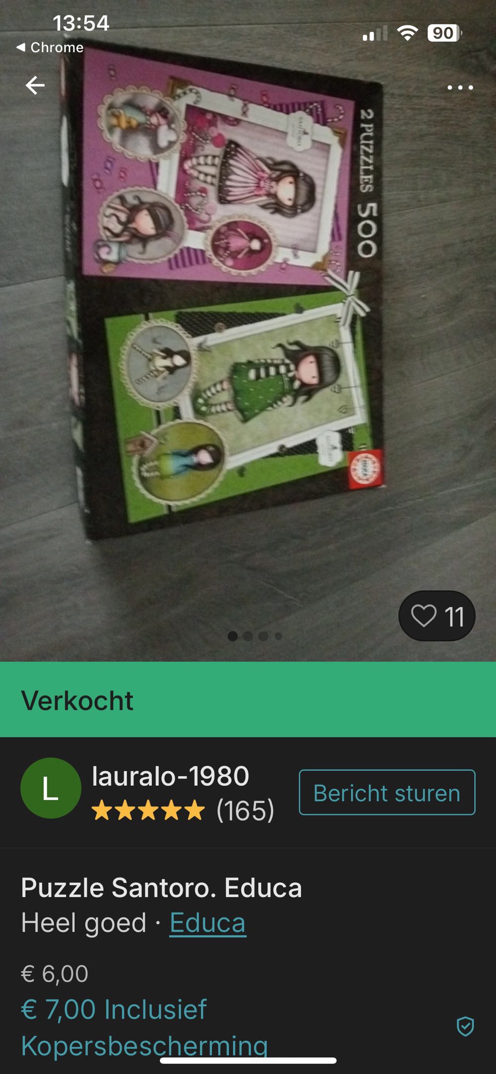 Sugar And Spice & The Scarf - Educa puzzle collectible [Barcode 8412668176874] - Main Image 3