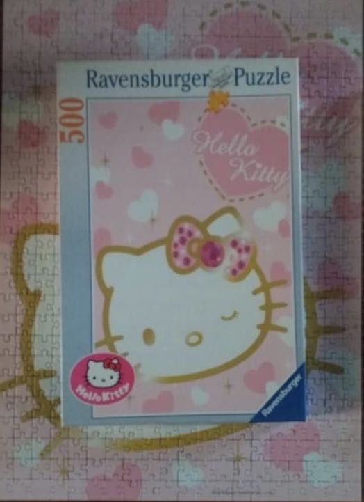 Glittering Hello Kitty 🟦🇨🇦 - Ravensburger puzzle collectible [Barcode 4005556145768] - Main Image 4