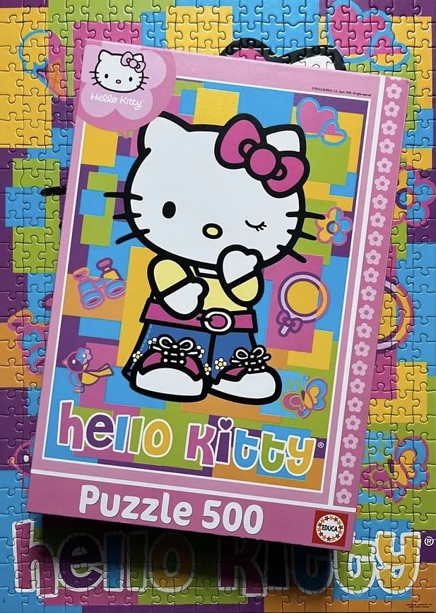 Hello Kitty 🟦🇨🇦 - Educa puzzle collectible [Barcode 8412668141599] - Main Image 4