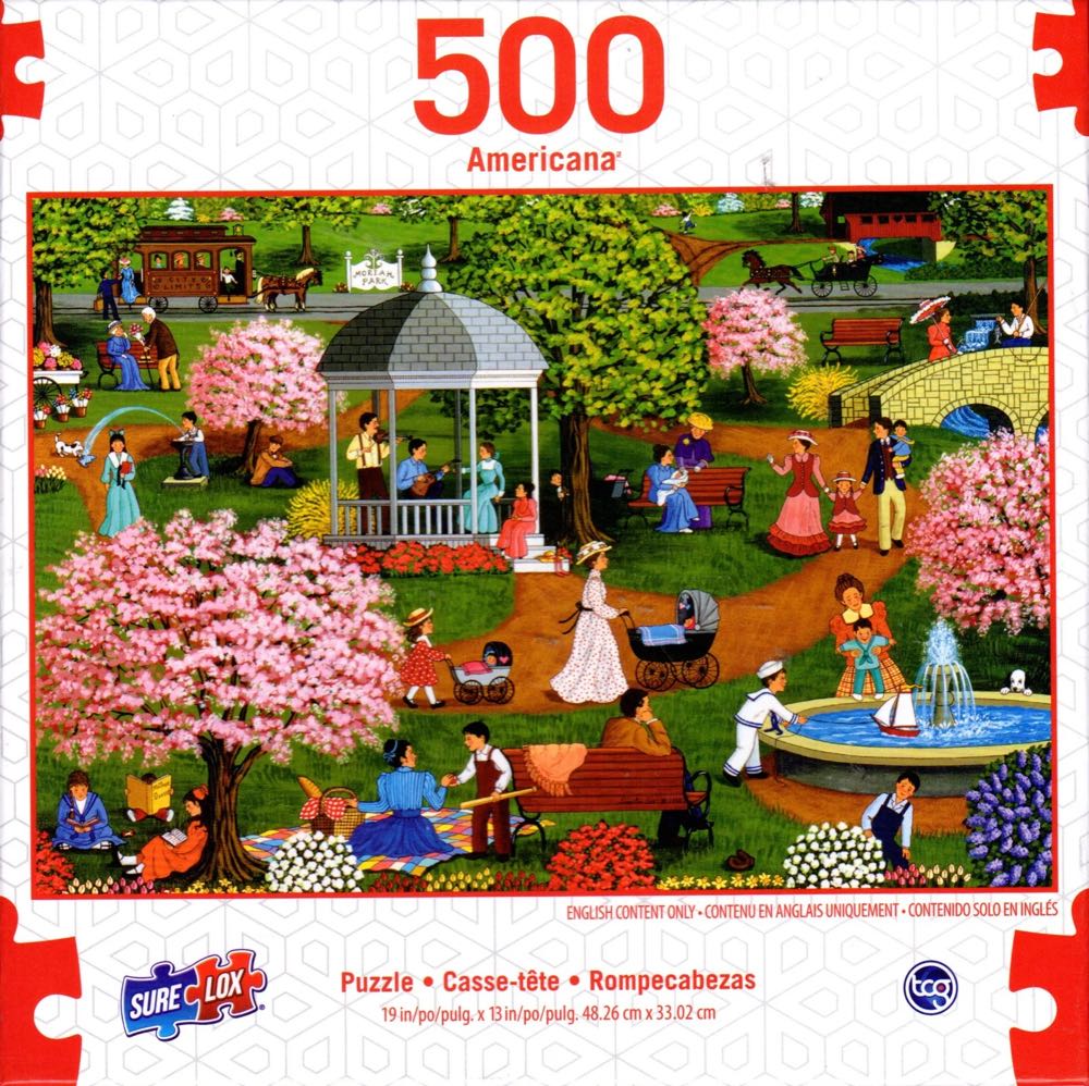 Mother’s Day at the Park*% - Sure-lox puzzle collectible [Barcode 686141009340] - Main Image 2