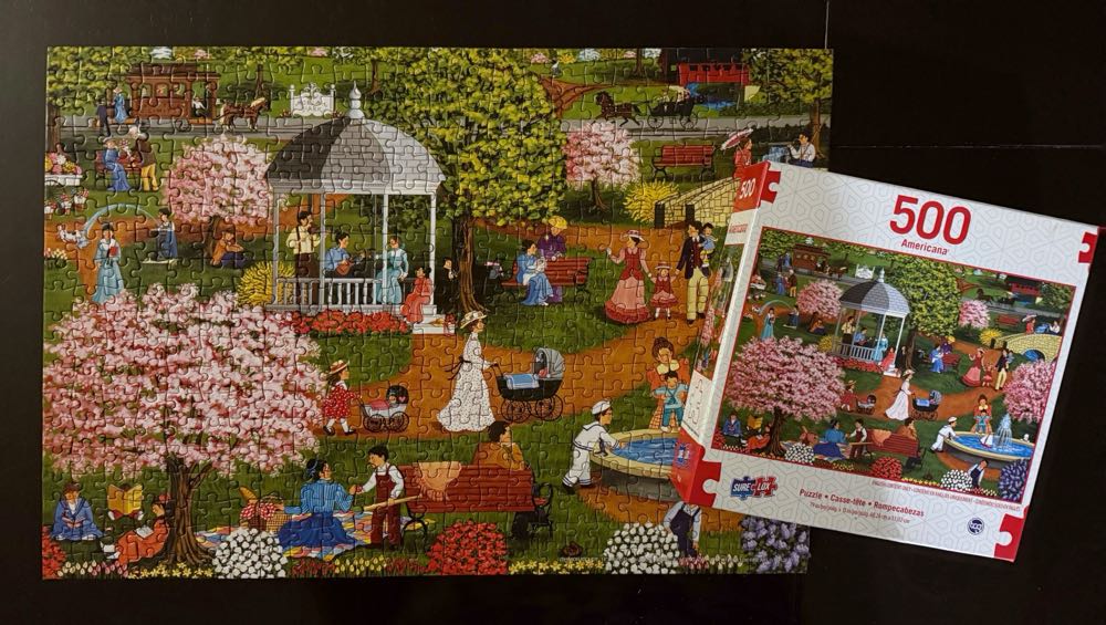 Mother’s Day at the Park*% - Sure-lox puzzle collectible [Barcode 686141009340] - Main Image 4