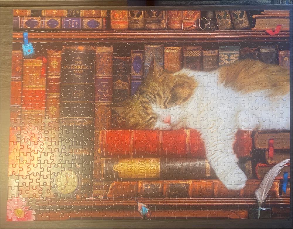 The Cat Nap - Eurographics puzzle collectible - Main Image 3