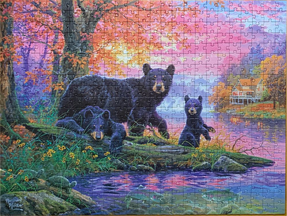 Fishin’ Hole - Traded - Rose Art puzzle collectible [Barcode 4895145450386] - Main Image 3