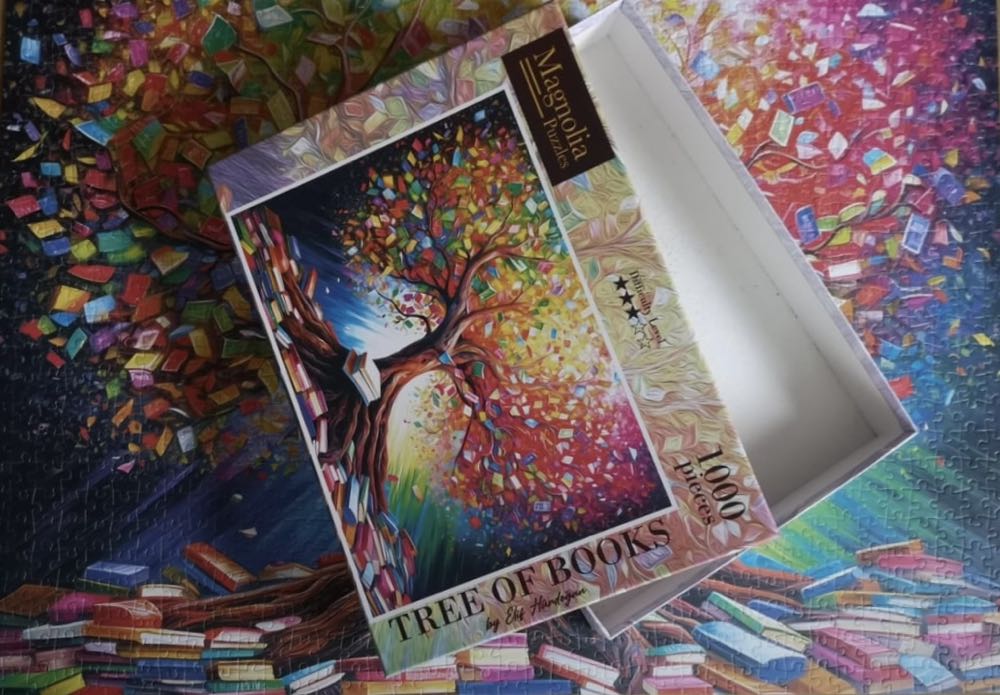 Tree of Books - Magnolia Puzzles puzzle collectible [Barcode 8699375068436] - Main Image 4