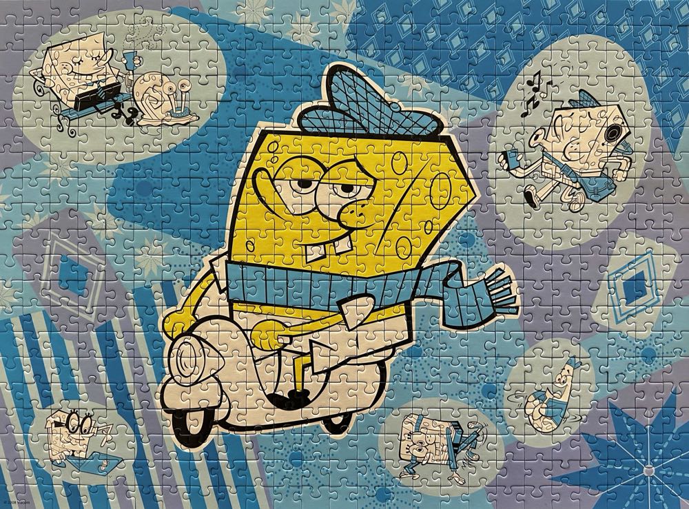 Busy Sponge Bob - Ravensburger puzzle collectible [Barcode 4005556145928] - Main Image 2