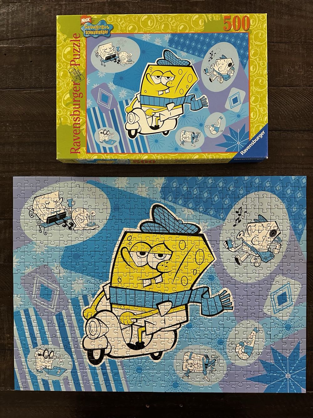 Busy Sponge Bob - Ravensburger puzzle collectible [Barcode 4005556145928] - Main Image 3