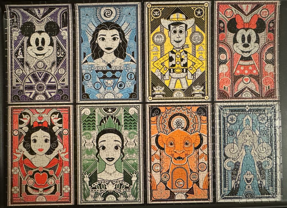 Ceaco: Disney/Pixar Deluxe Collage - Ceaco puzzle collectible [Barcode 021081400046] - Main Image 2