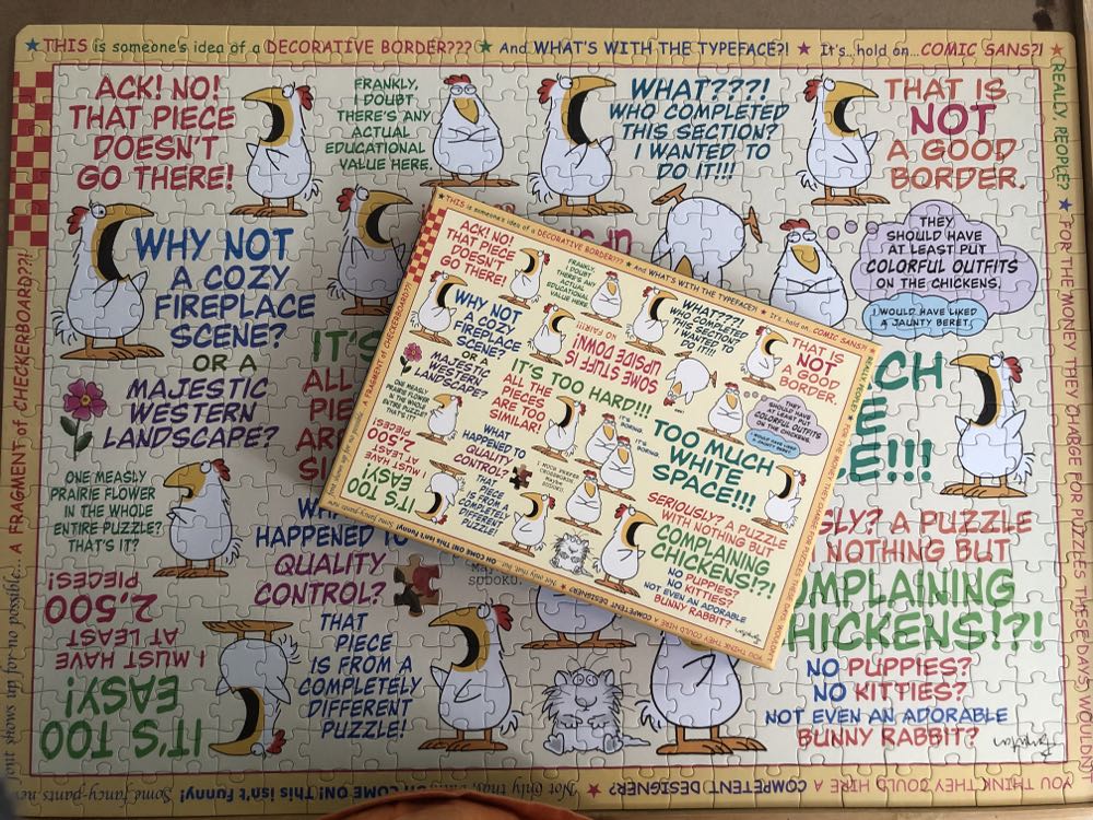 Puzzle Complaints 🔵 - Simon & Schuster 🇺🇲 puzzle collectible [Barcode 9781665938525] - Main Image 4