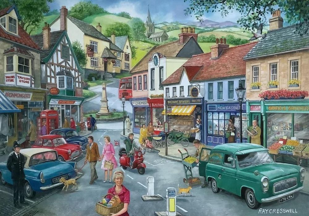 At The Shops (No 23) - HOP 🇬🇧 puzzle collectible [Barcode 5060002006092] - Main Image 2