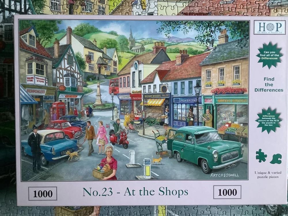 At The Shops (No 23) - HOP 🇬🇧 puzzle collectible [Barcode 5060002006092] - Main Image 4