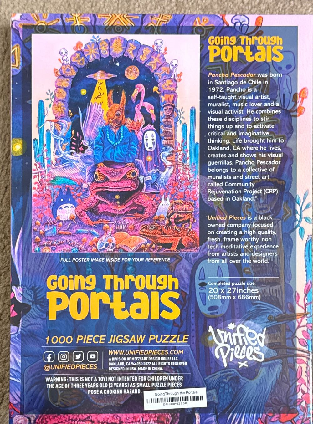 Going Through Portals - Unified Pieces puzzle collectible - Main Image 2