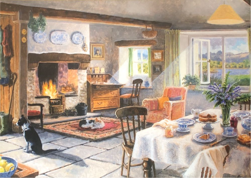 Cosy Retreat - Falcon de luxe puzzle collectible [Barcode 8710126100011] - Main Image 2