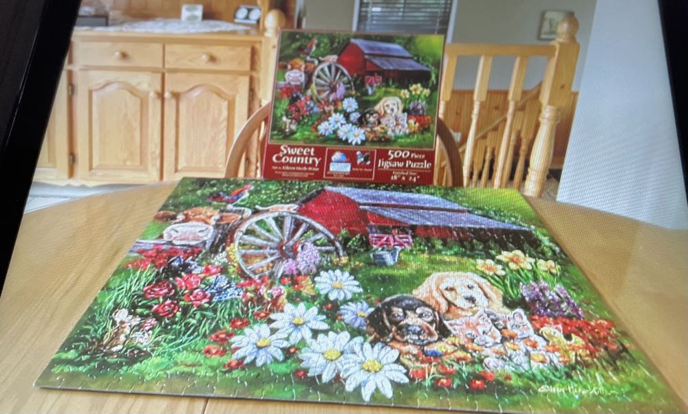 Sweet Country  - SunsOut puzzle collectible [Barcode 796780604100] - Main Image 3