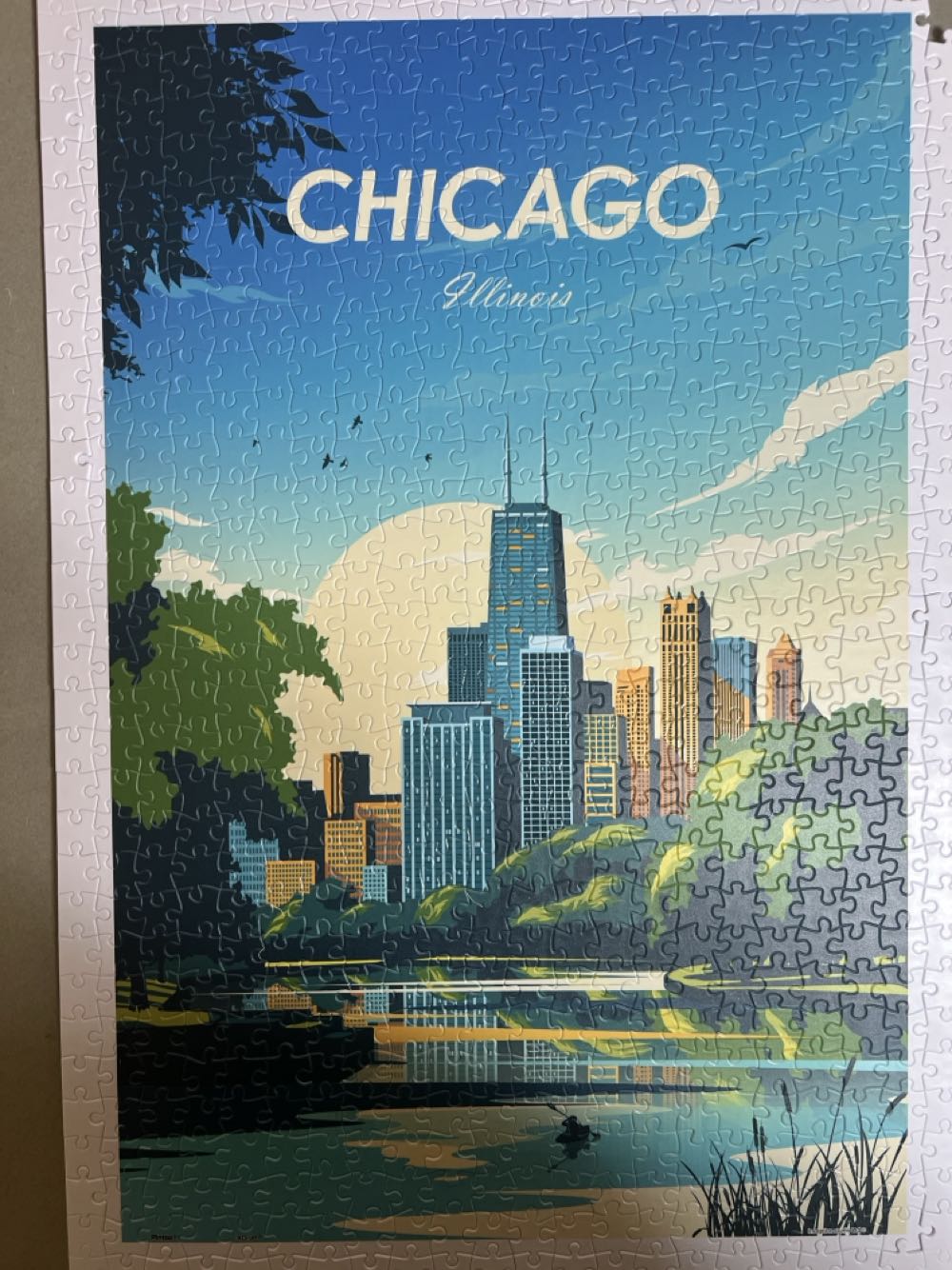 Chicago - Pintoo puzzle collectible [Barcode 4711299758683] - Main Image 2