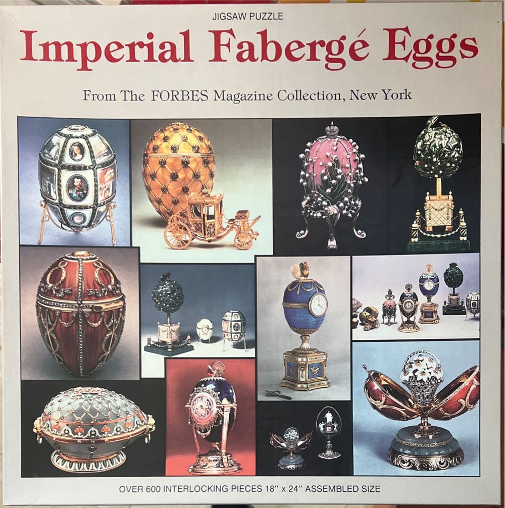 Imperial Faberge Eggs - Nordevco puzzle collectible [Barcode 034732089200] - Main Image 2