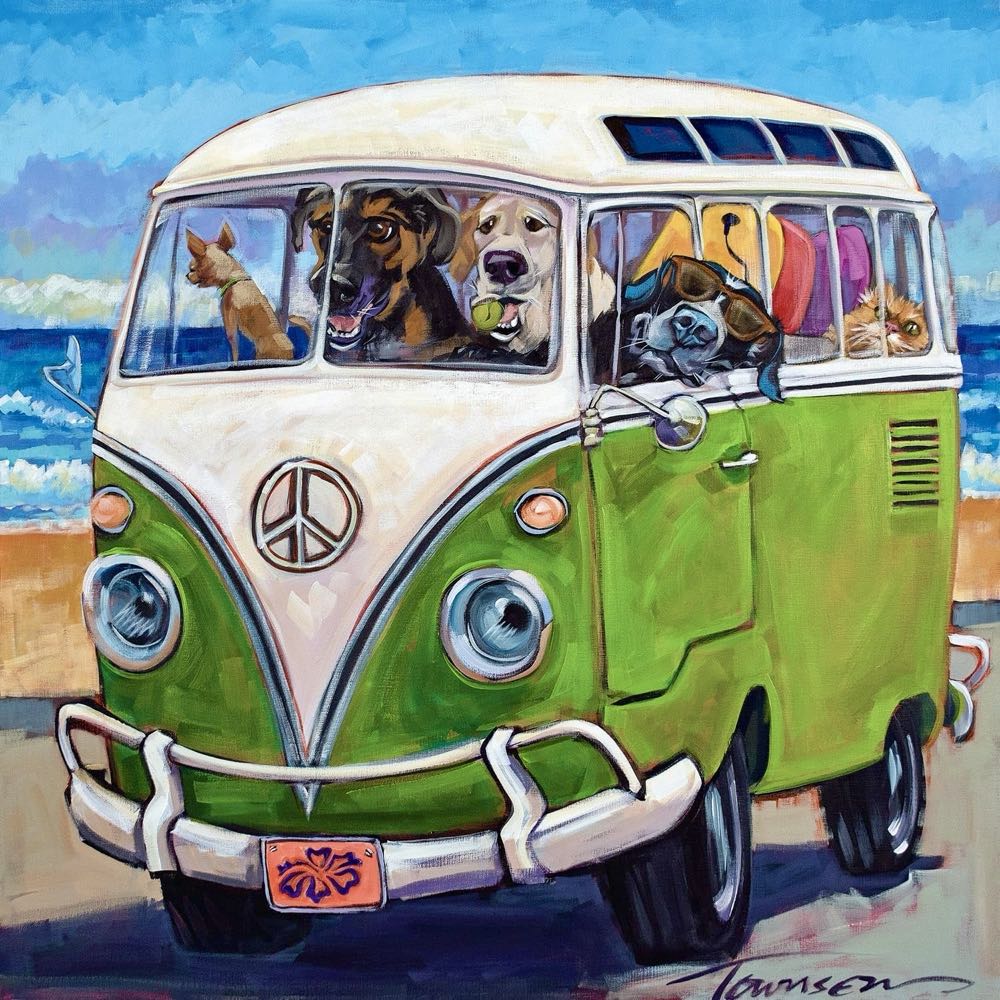 Hang Loose - SunsOut puzzle collectible [Barcode 796780730359] - Main Image 2