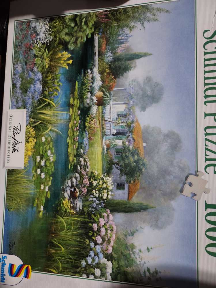 Waterlily Pond - Schmidt puzzle collectible [Barcode 4002998039518] - Main Image 2