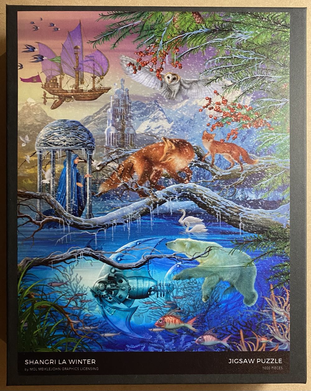 3D Puzzle Ball illusion