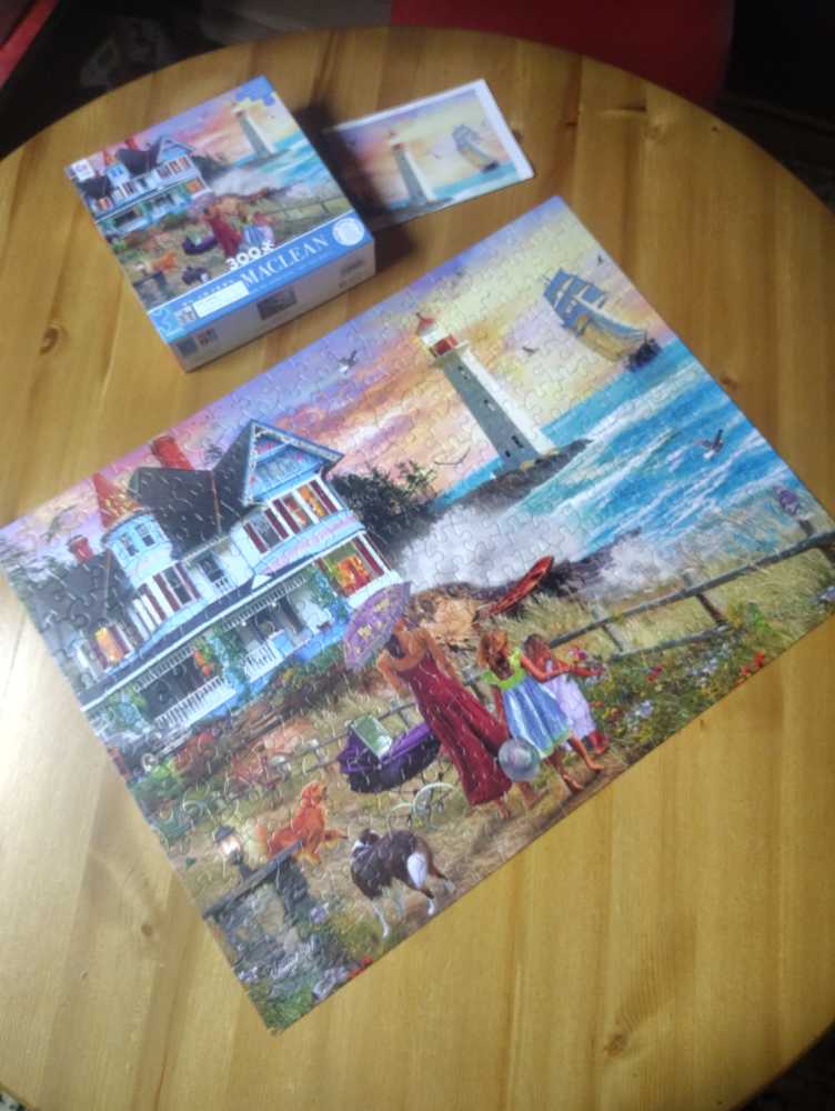 Picking Wildflowers - Ceaco puzzle collectible [Barcode 021081224208] - Main Image 4