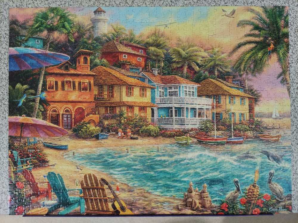 Coming Soon- Island Time - Buffalo puzzle collectible [Barcode 079346225163] - Main Image 2