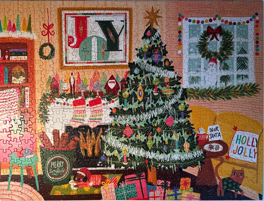 Holly Jolly Holidays - Ceaco puzzle collectible [Barcode 021081232715] - Main Image 2