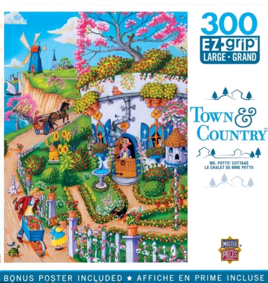 Ms. Potts’ Cottage* - MasterPieces puzzle collectible [Barcode 705988323096] - Main Image 2