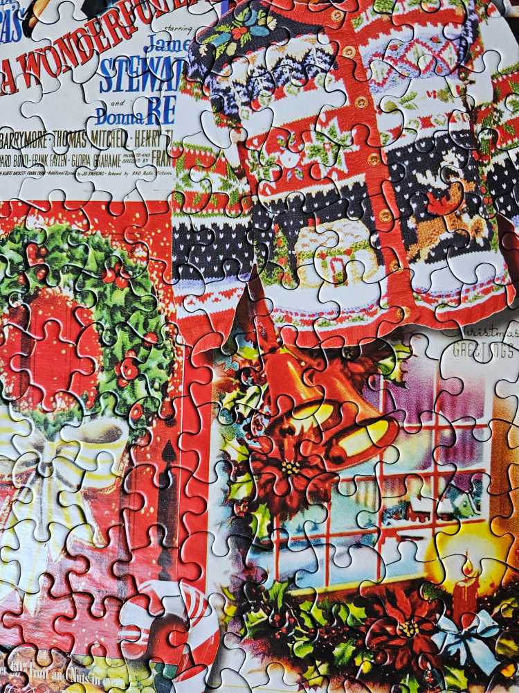 Celebrations Of Christmas/NMV/Sell-w - White Mountain Puzzles puzzle collectible [Barcode 724819267149] - Main Image 3