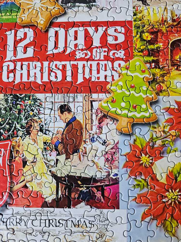 Celebrations Of Christmas/NMV/Sell-w - White Mountain Puzzles puzzle collectible [Barcode 724819267149] - Main Image 4