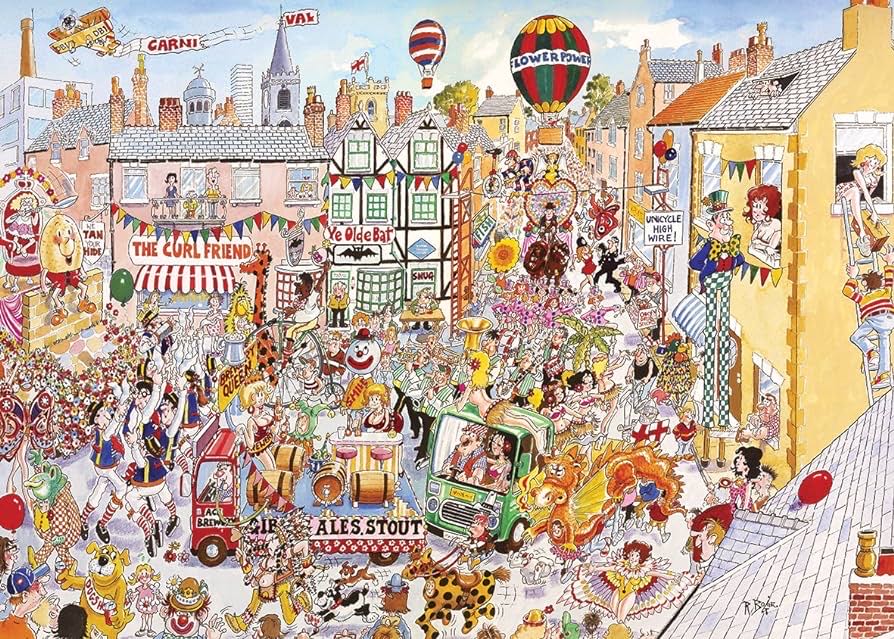The Great British Carnival - Gibsons puzzle collectible [Barcode 5012269070149] - Main Image 2