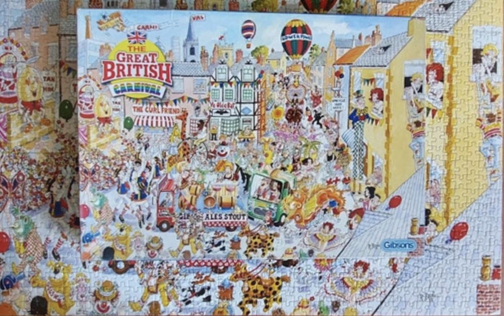 The Great British Carnival - Gibsons puzzle collectible [Barcode 5012269070149] - Main Image 4