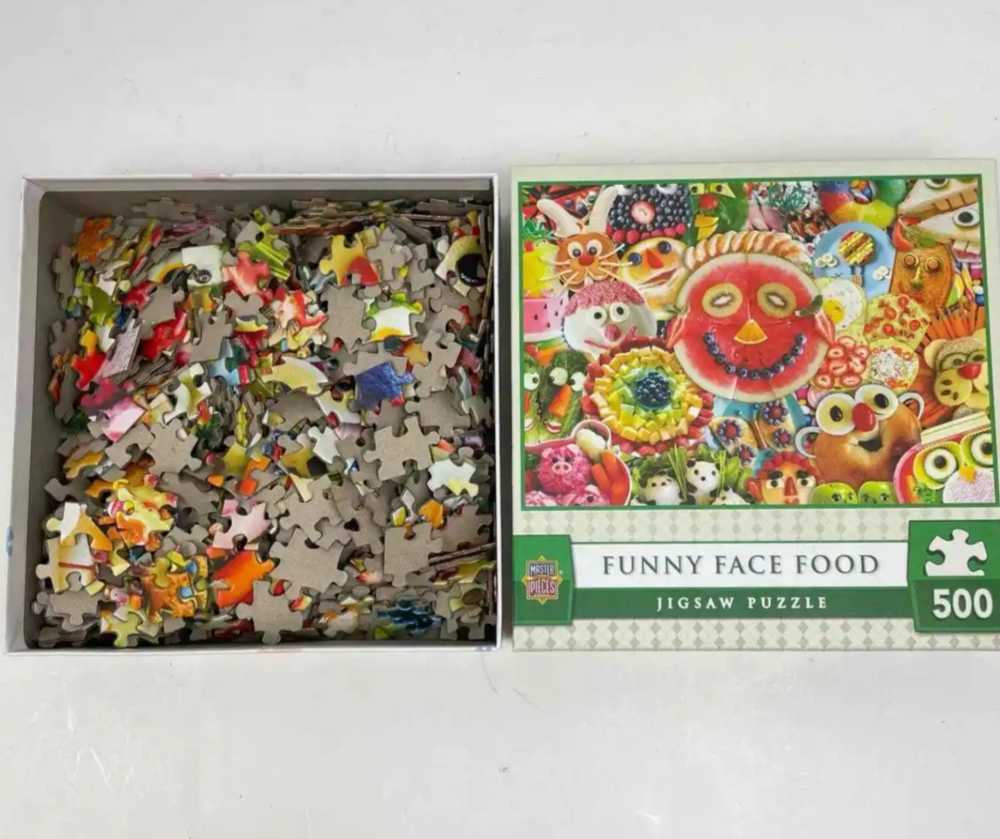 Funny Face Food - Master Pieces puzzle collectible [Barcode 705988610714] - Main Image 2