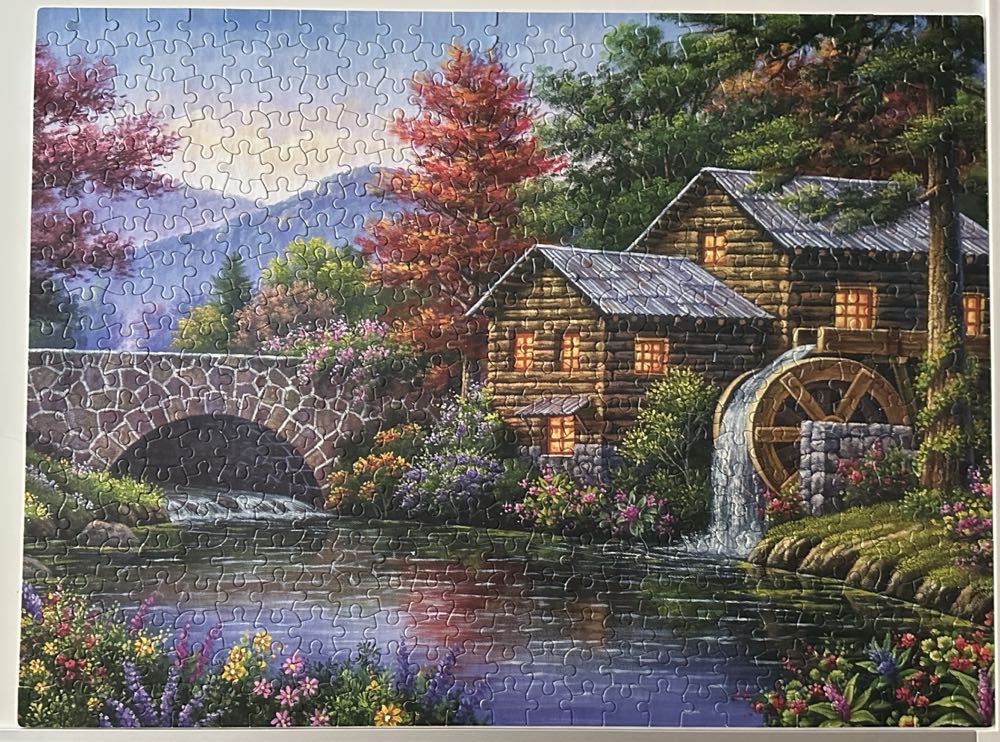 The Watermill - Ceaco puzzle collectible [Barcode 021081242158] - Main Image 3