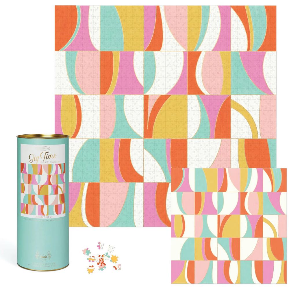 Groove Geo (Jig Time) - Designworks Ink puzzle collectible [Barcode 840111508442] - Main Image 3