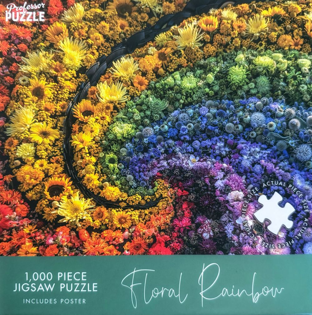 Floral Rainbow - Professor Puzzle puzzle collectible - Main Image 2