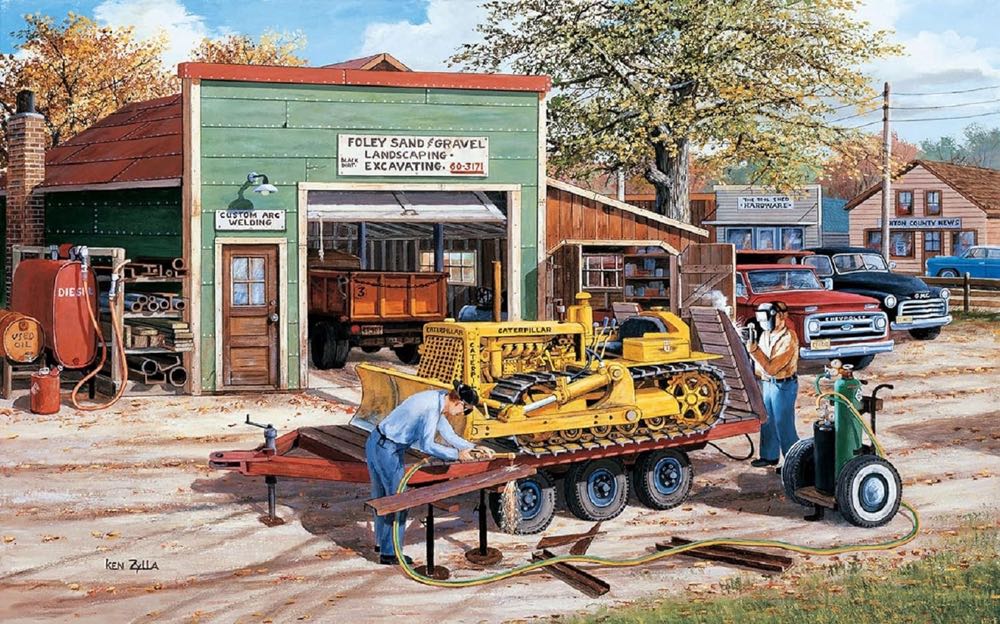 Sunsout Inc -Dozer - SunsOut puzzle collectible [Barcode 796780377448] - Main Image 2