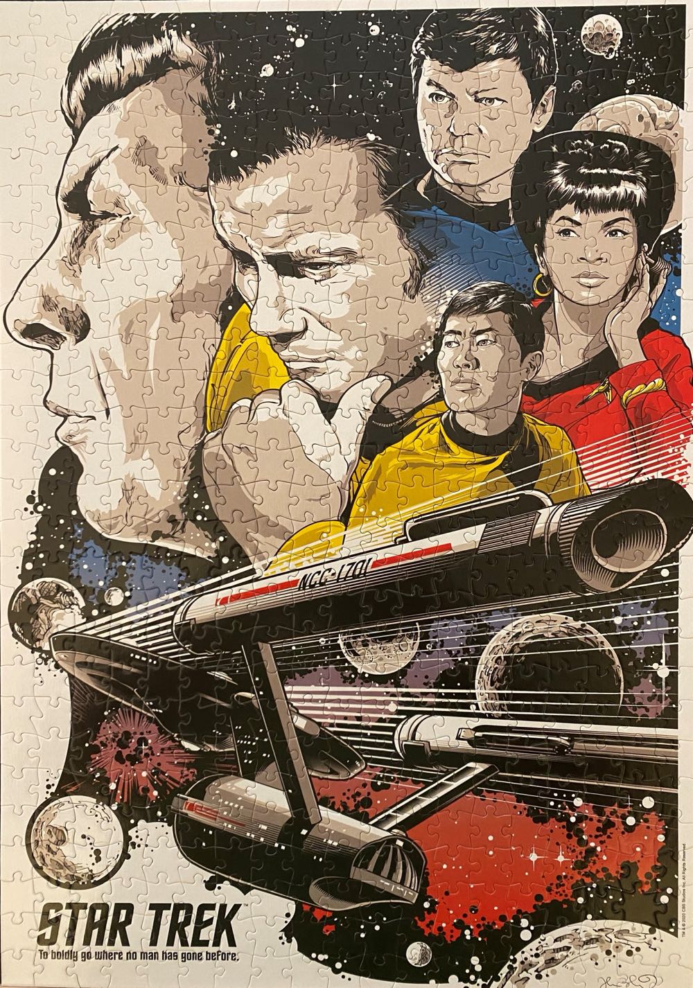 065 Buffalo: Star Trek - Buffalo Games puzzle collectible - Main Image 2