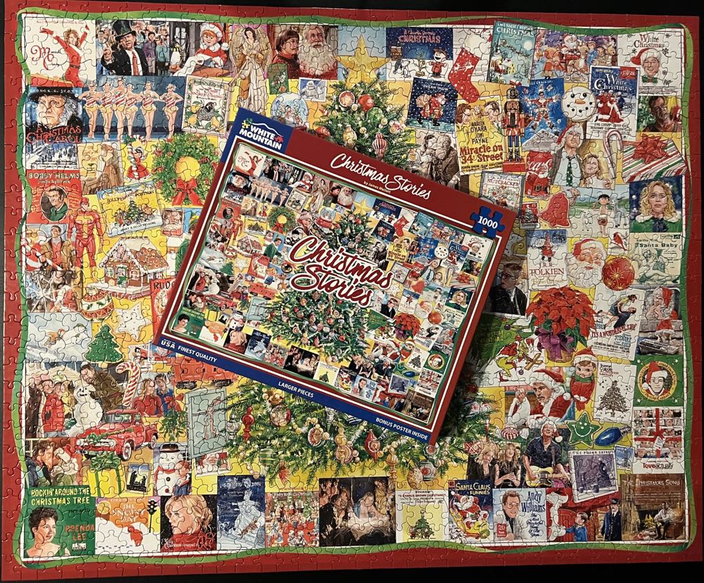 Christmas Stories - White Mountain puzzle collectible [Barcode 724819267194] - Main Image 4