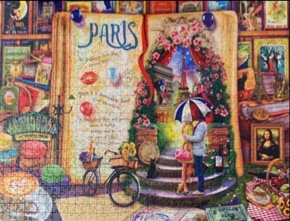 Paris (Life Is An Open Book) - Art Puzzle puzzle collectible [Barcode 8697950843614] - Main Image 3