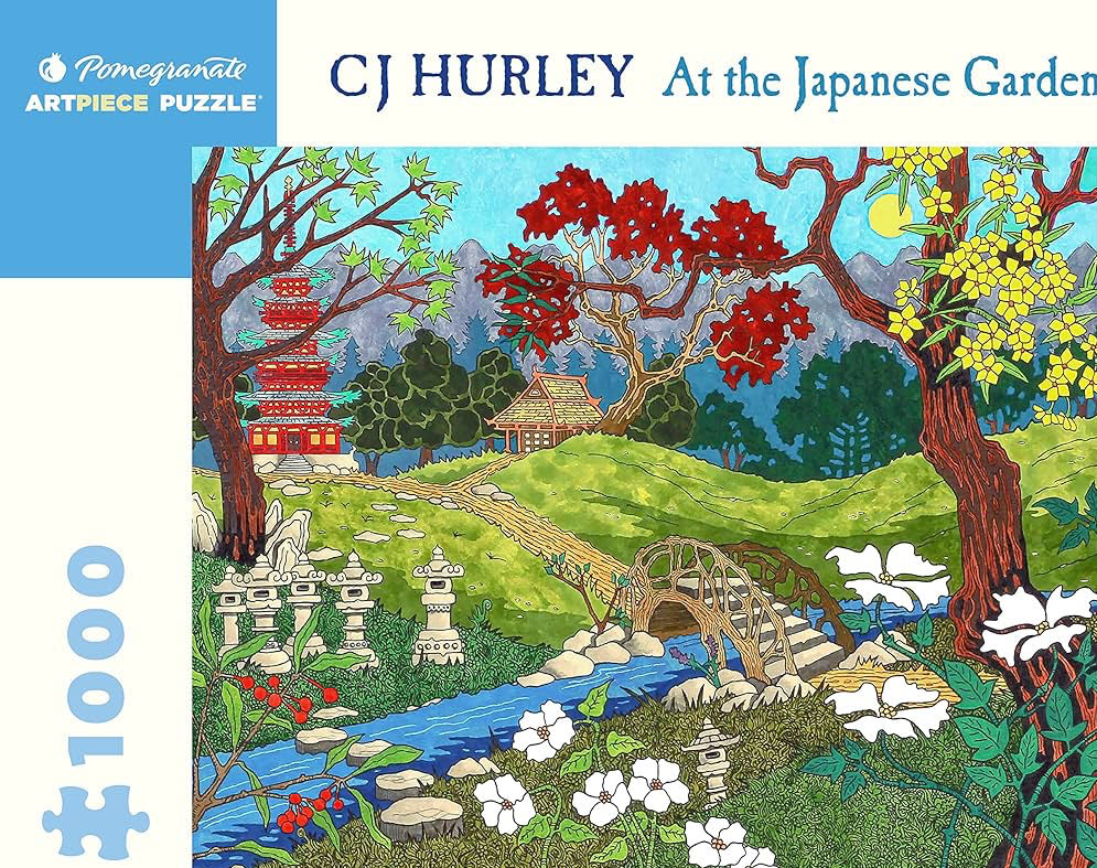 At The Japanese Garden✅ - Pomegranate puzzle collectible [Barcode 9781087508320] - Main Image 2